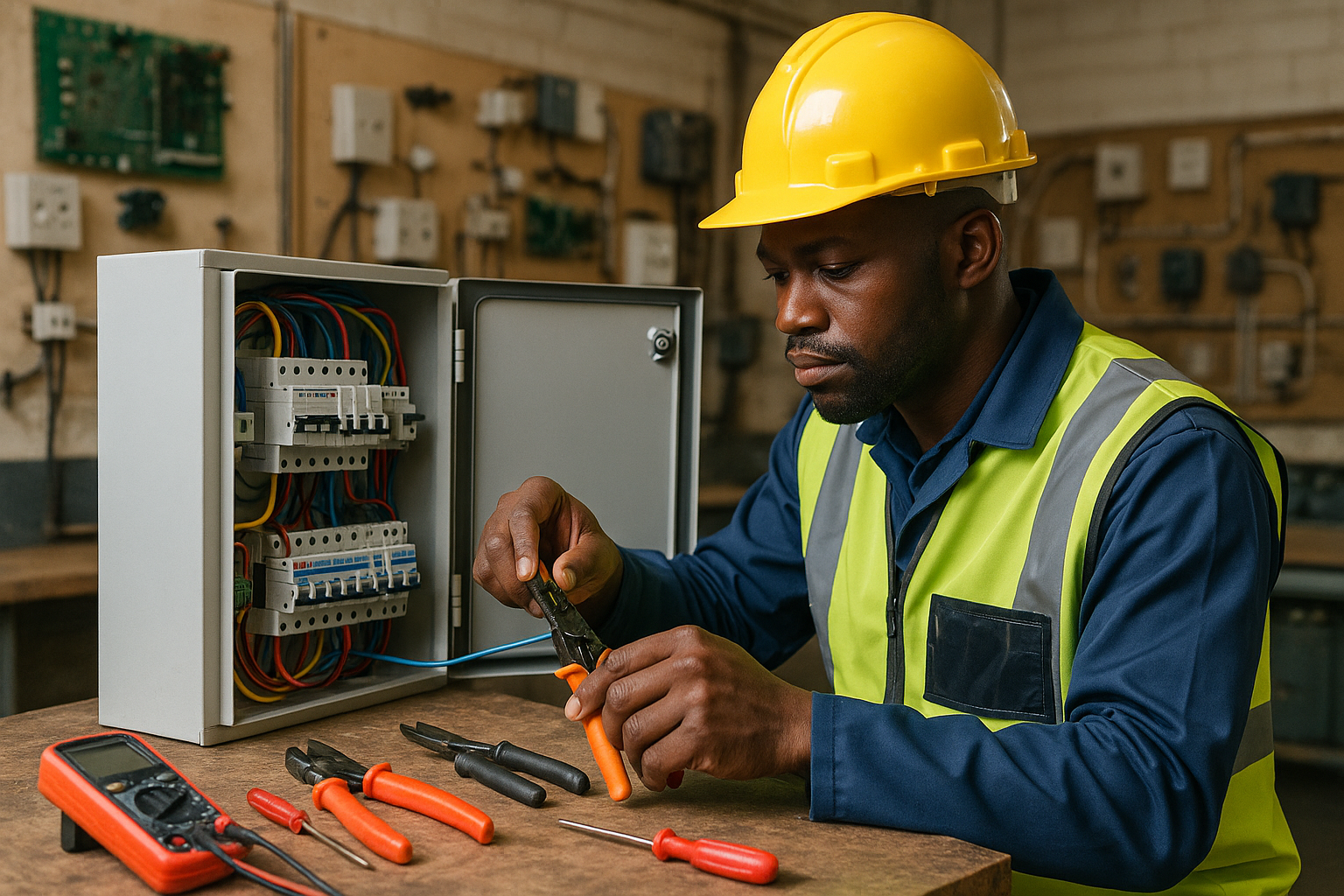 please make the technician of african decent im from south africa